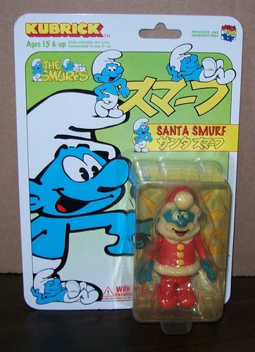 Kubrick santa smurf red - smurf, outfit